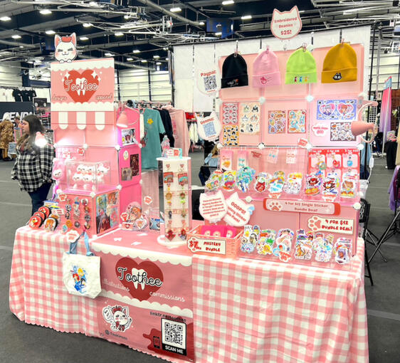 SacAnime Roseville 2025 8ft x 8ft Corner