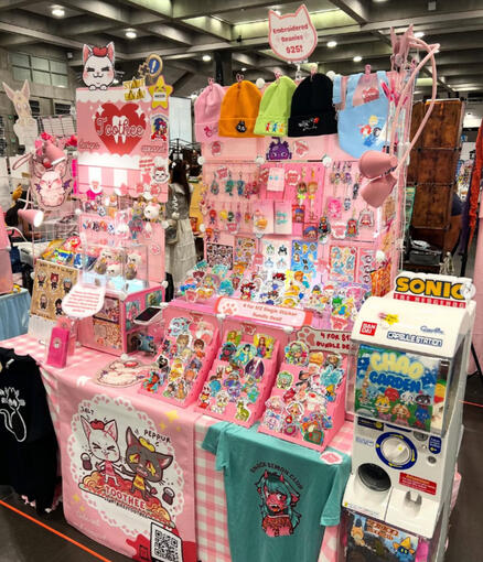 SacAnimeSummer 2025 6ft Table