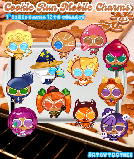 Cookie Mobile Charms